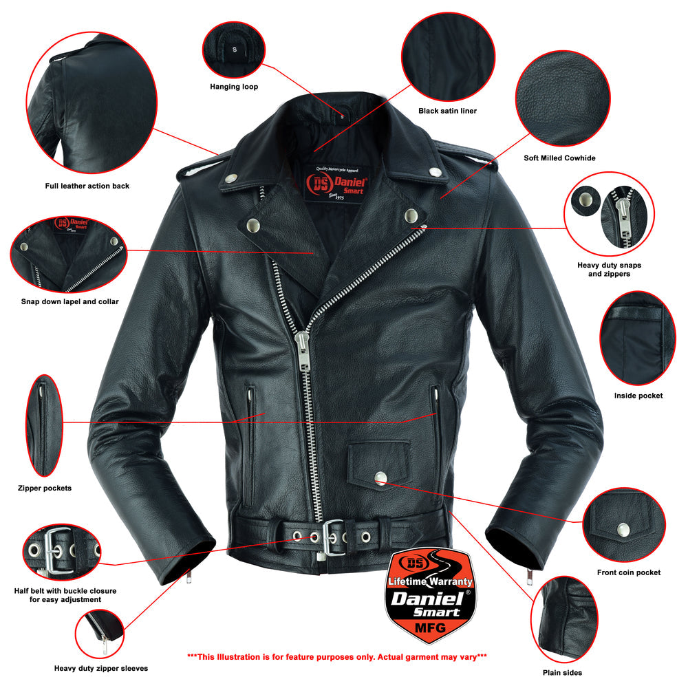 RC1720 Kid's Traditional Style M/C Jacket