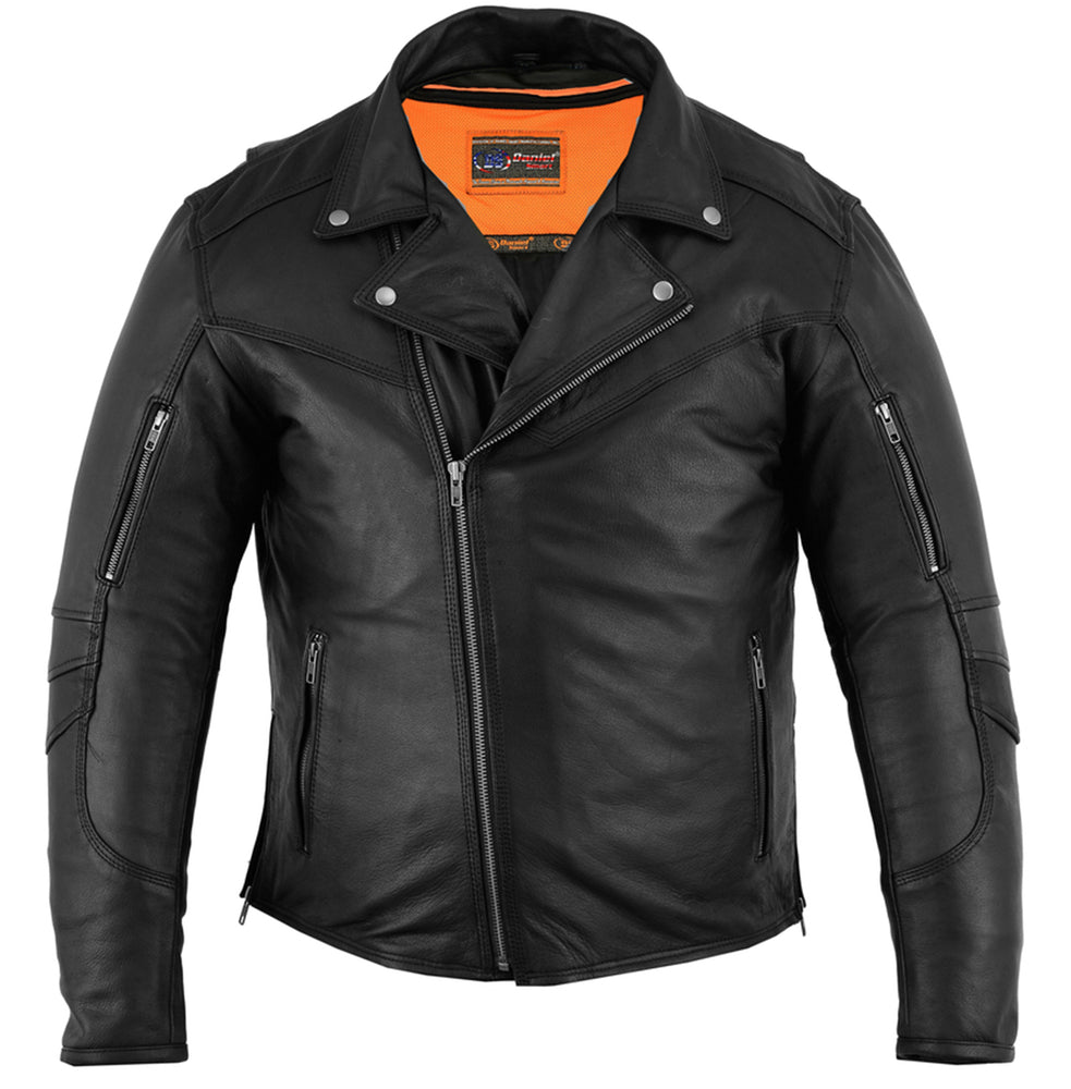 RC794 Men's Modern Longer Beltless Biker Jacket