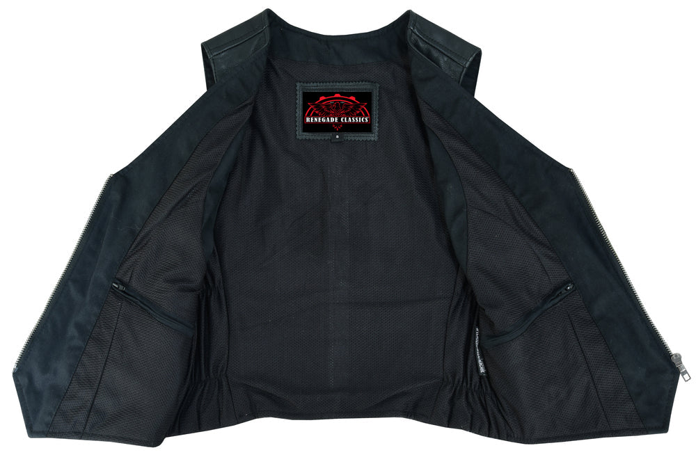 RC238 Women's Stylish Lightweight Zipper Front Vest