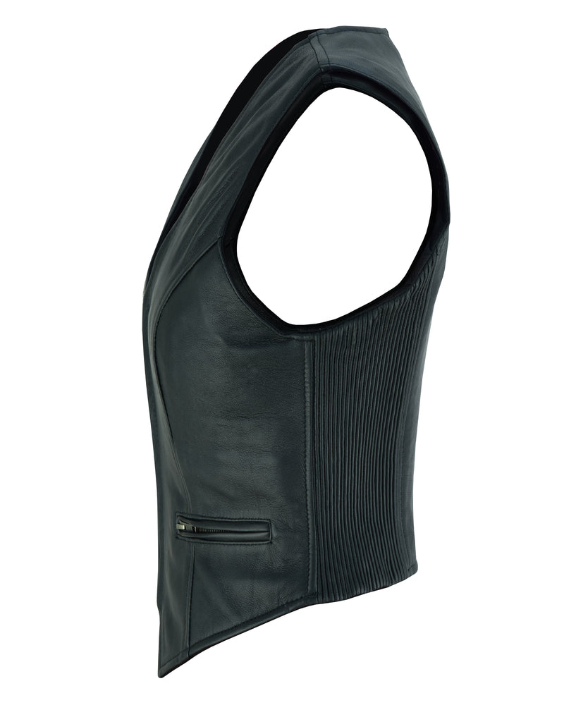 RC238 Women's Stylish Lightweight Zipper Front Vest