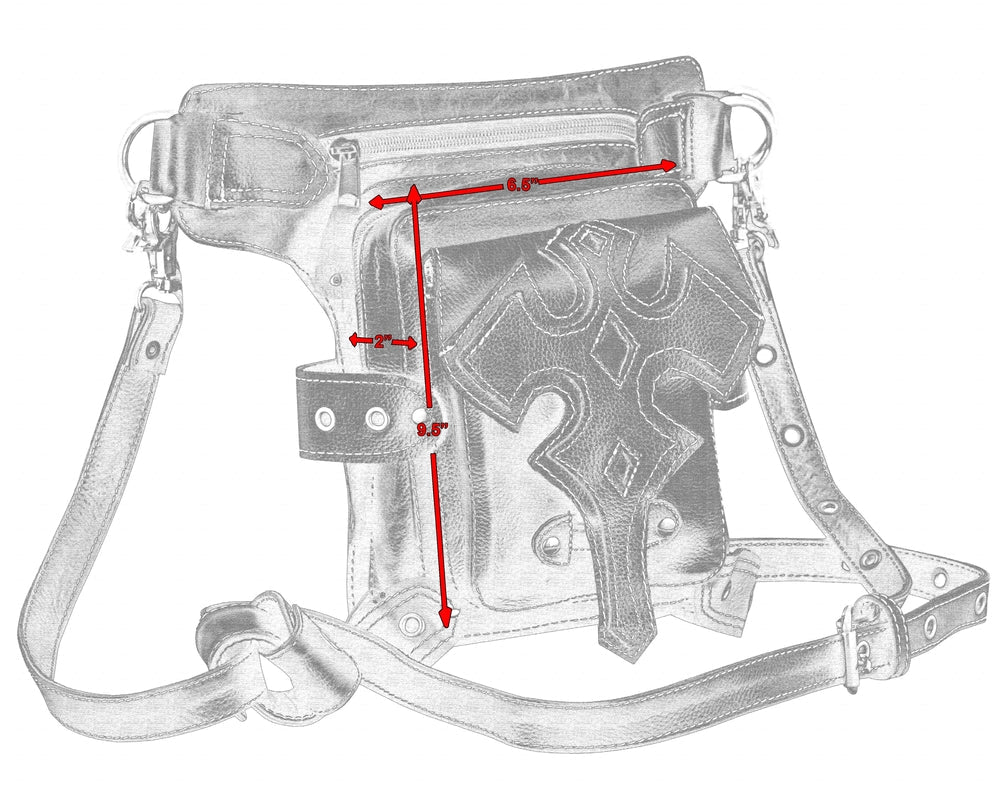 RC5852 Thigh Bag w/Waist belt