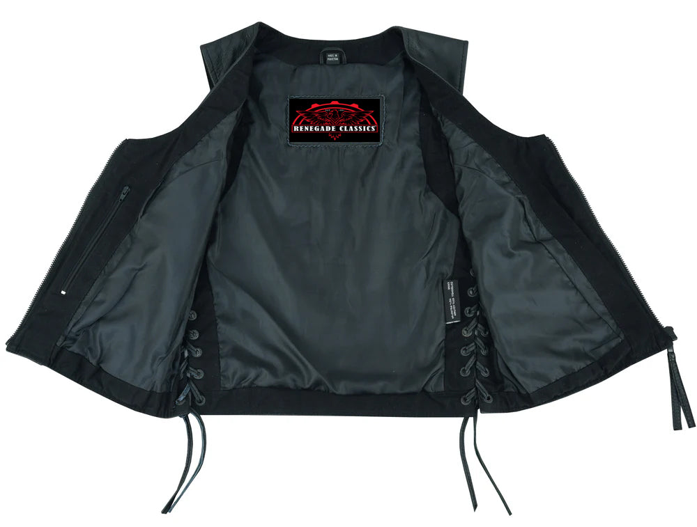 RC241 Women's Lightweight Vest with Rivets Detailing