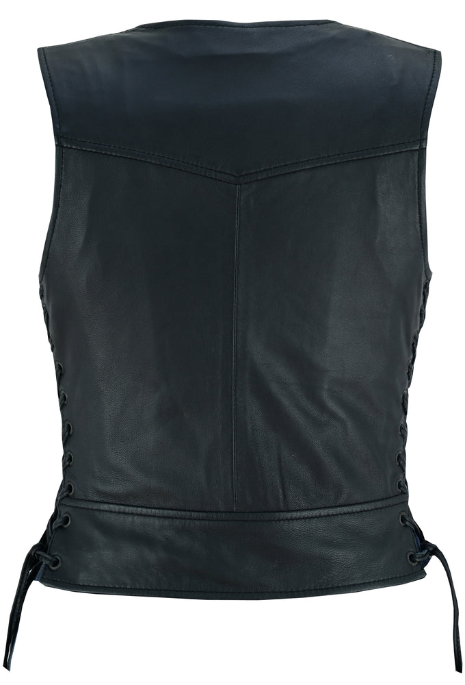RC241 Women's Lightweight Vest with Rivets Detailing