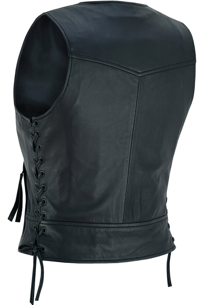 RC241 Women's Lightweight Vest with Rivets Detailing