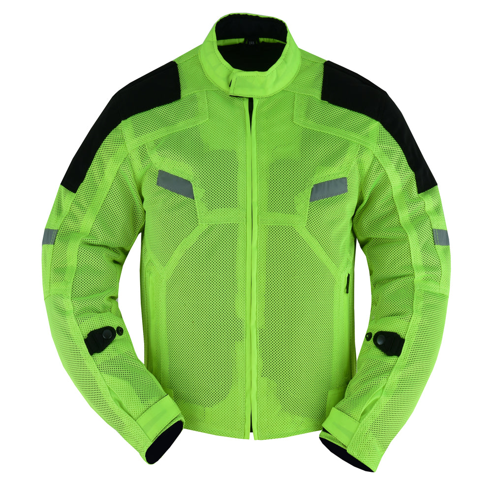 RC765 Men's Performance Mesh Jacket - High Vis