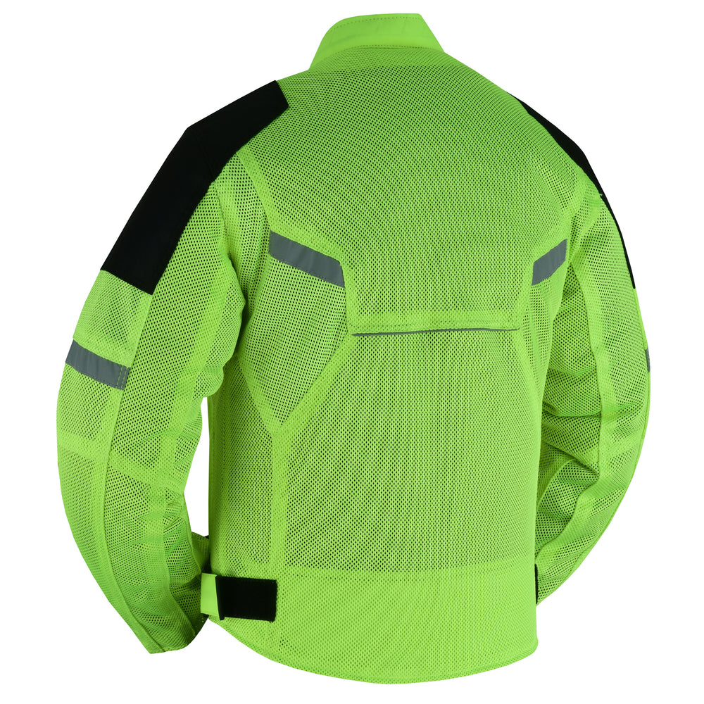 RC765 Men's Performance Mesh Jacket - High Vis