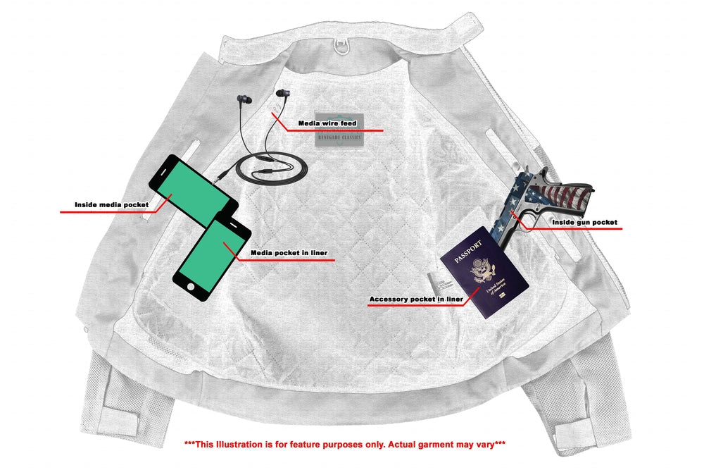 RC765 Men's Performance Mesh Jacket - High Vis