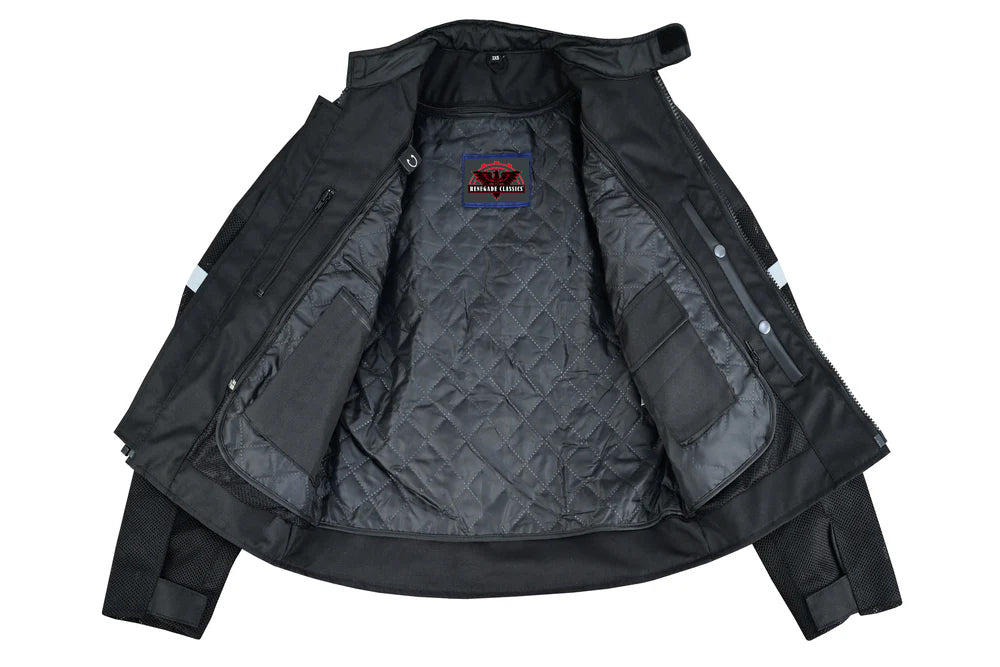 RC766 Men's Performance Mesh Jacket - Black