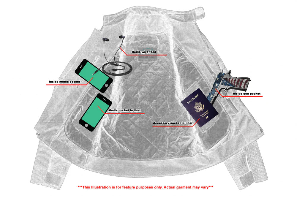 RC766 Men's Performance Mesh Jacket - Black