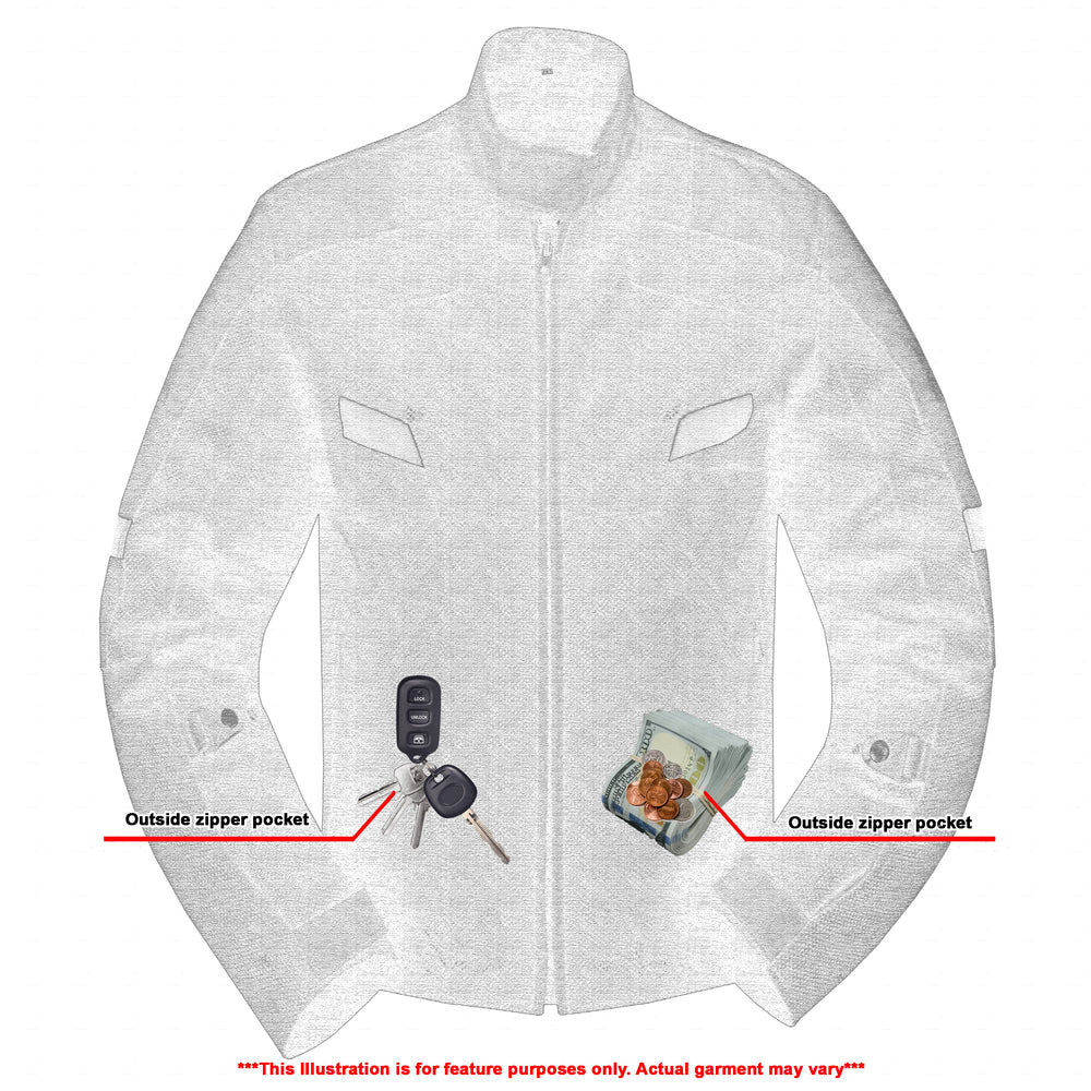 RC766 Men's Performance Mesh Jacket - Black