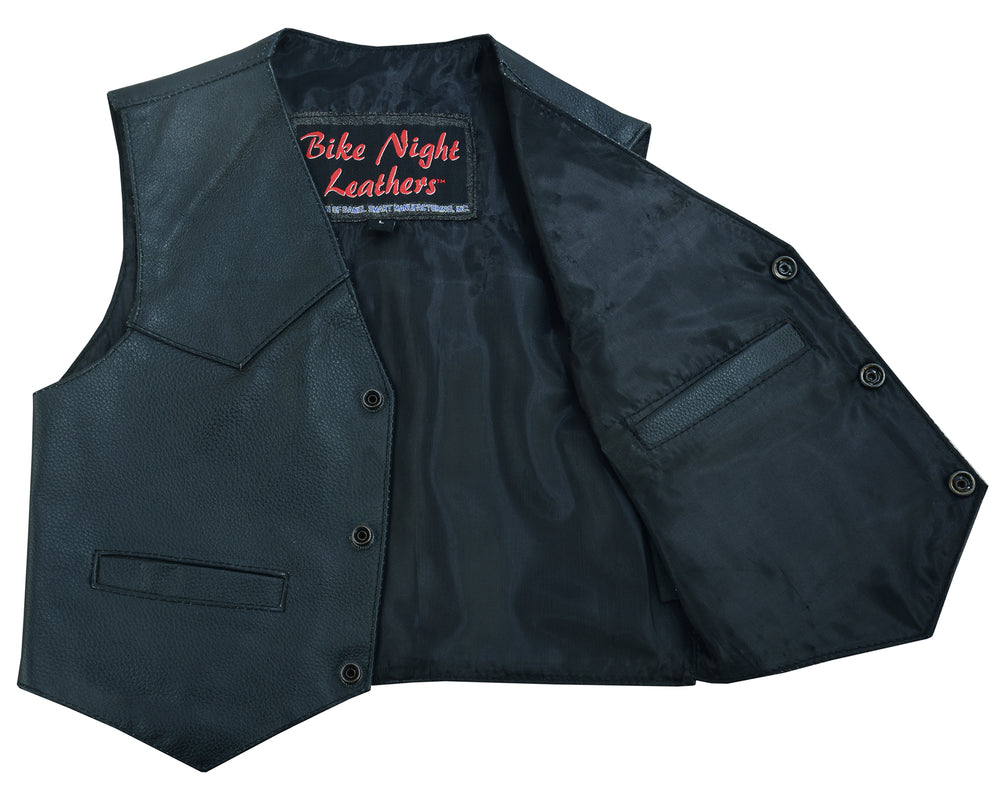 RC1744 Toddler Traditional Style Plain Side Vest