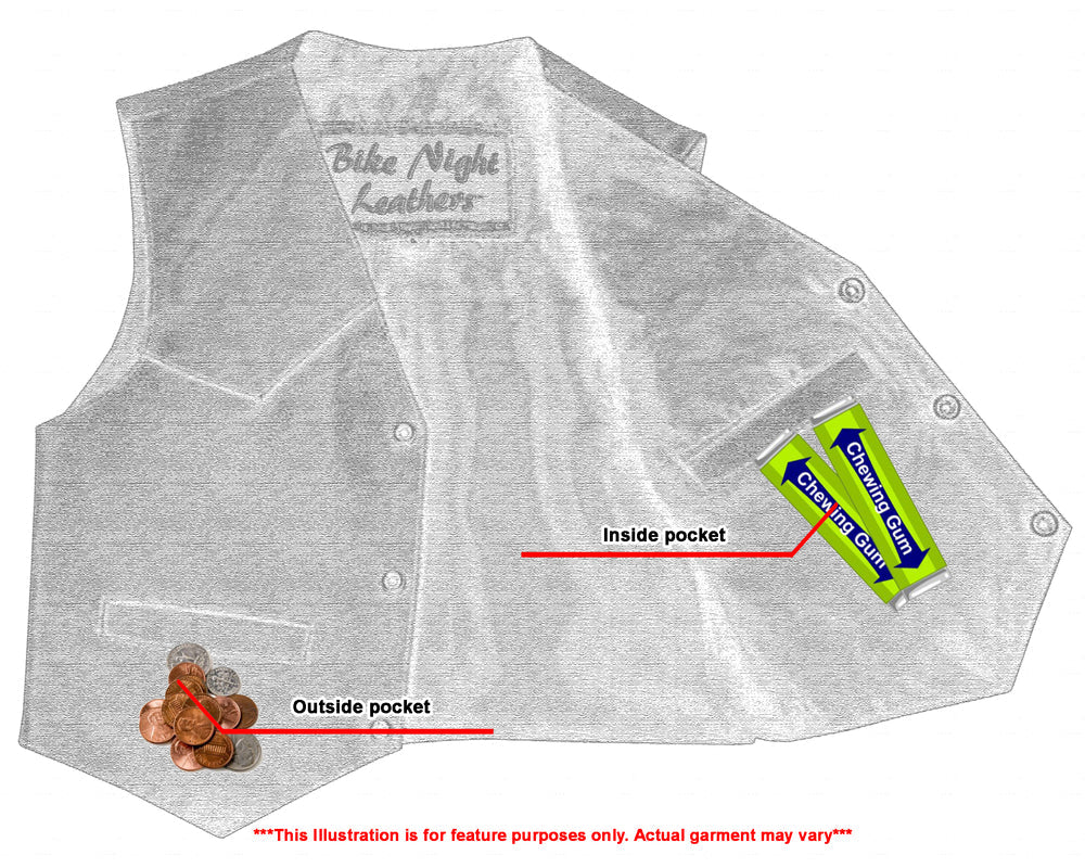 RC1744 Toddler Traditional Style Plain Side Vest