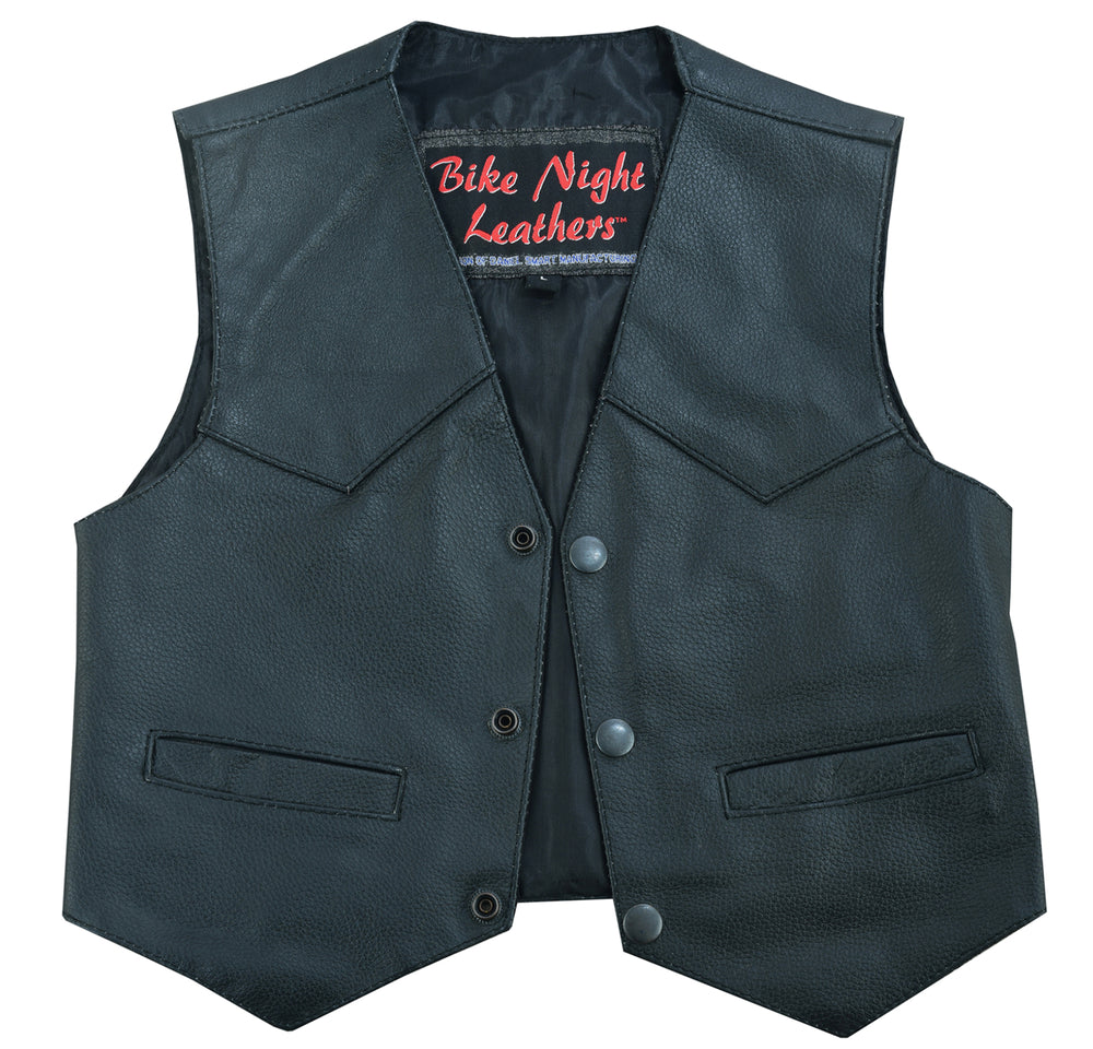 RC1744 Toddler Traditional Style Plain Side Vest