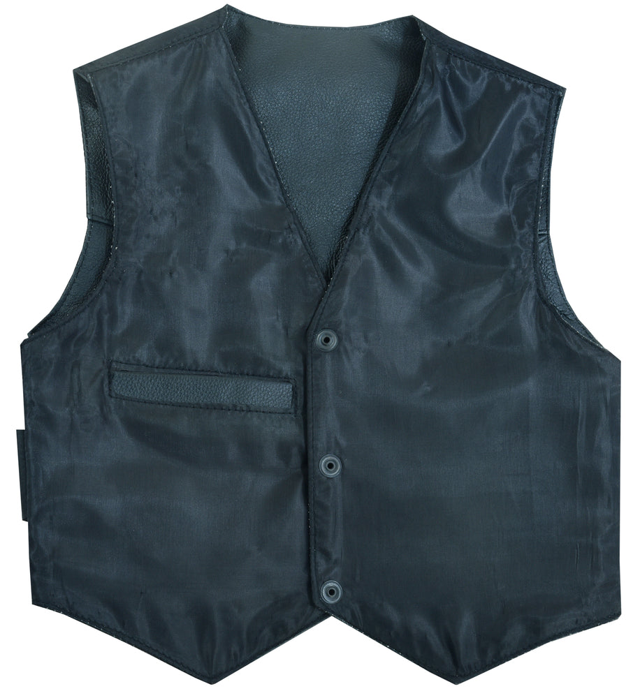 RC1744 Toddler Traditional Style Plain Side Vest
