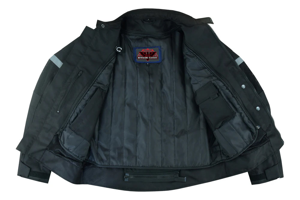 RC764 Men's Racer Mesh Jacket - Black