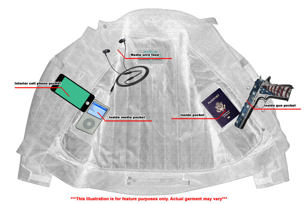 RC764 Men's Racer Mesh Jacket - Black