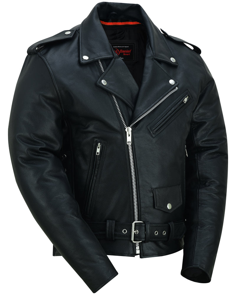RC759 Men's Eagle Embossed Live To Ride - Ride To Live Classic Black