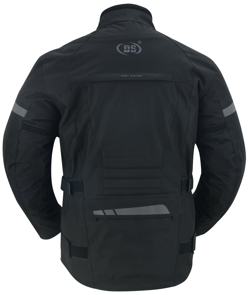 RC4615 Advance Touring Textile Motorcycle Jacket for Men - Black