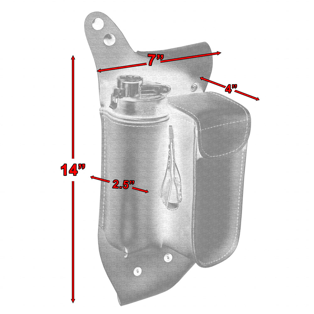 RC5826R Crash Bar Bag - Right Side