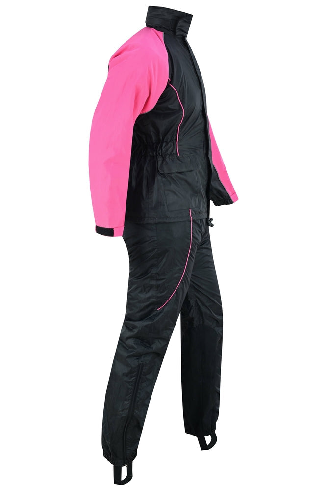 RC598PK Women's Rain Suit (Hot Pink)