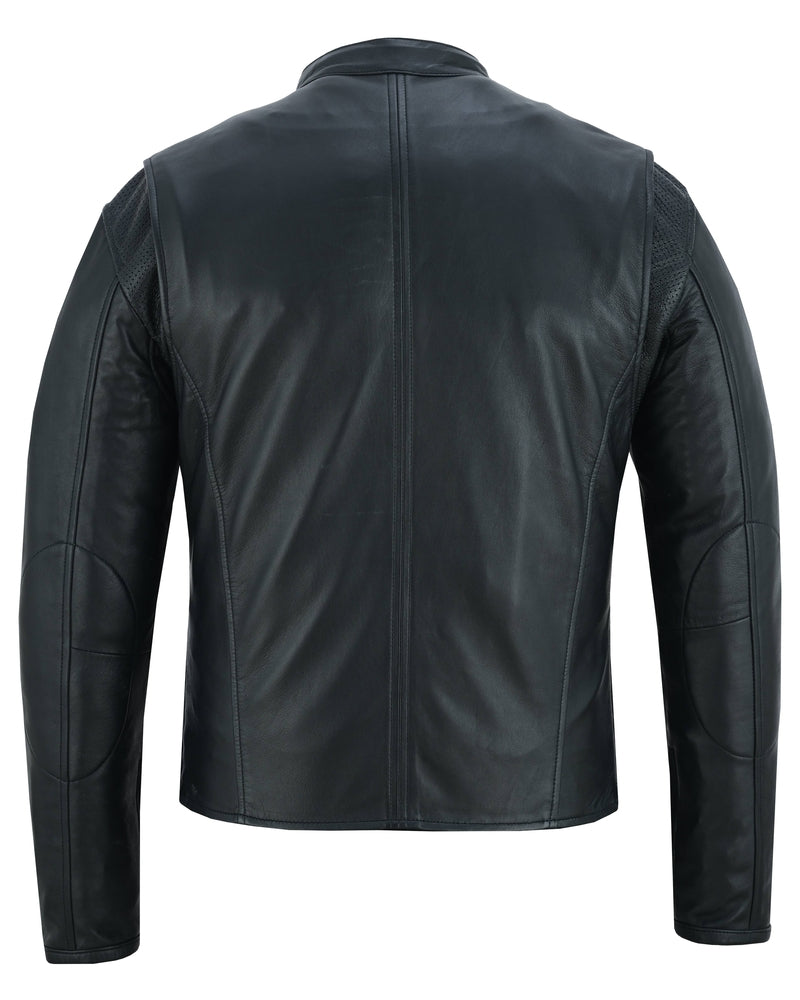 RC742 Men's Lightweight Drum Dyed Naked Lambskin Jacket