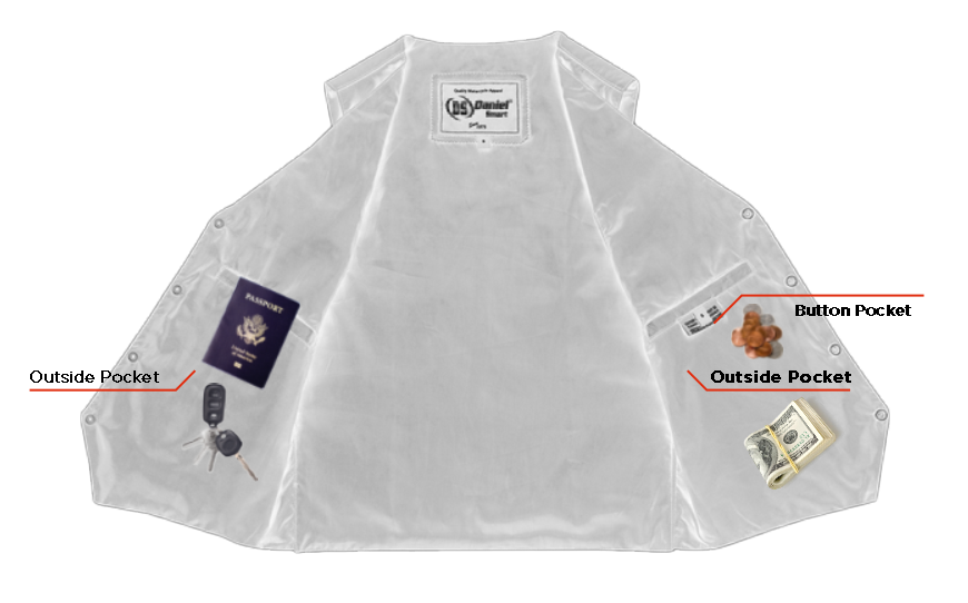 RC109 Men's Traditional Light Weight Vest