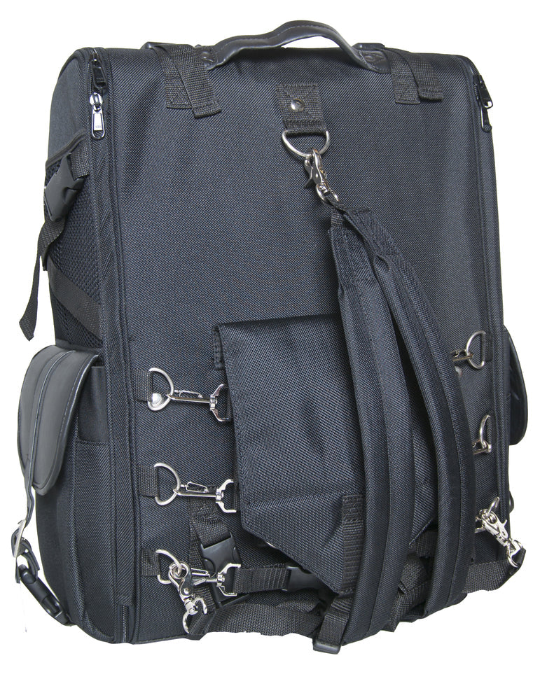 RC391S Updated Touring Sissy Bar Bag w/ Studs