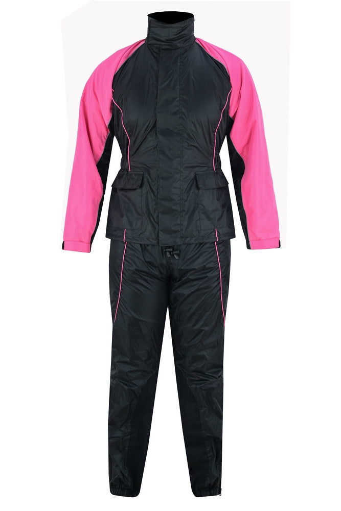 RC598PK Women's Rain Suit (Hot Pink)