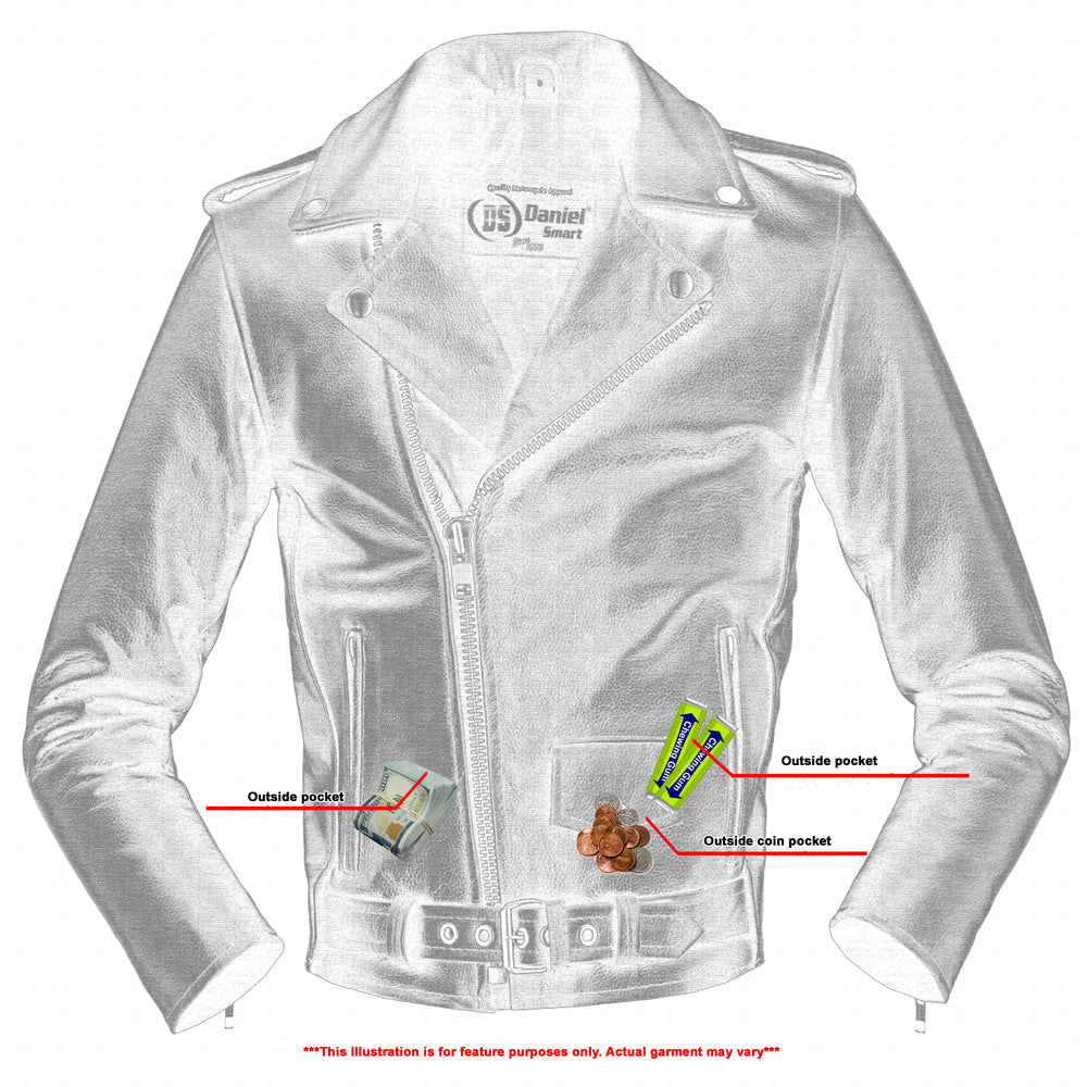 RC1720 Kid's Traditional Style M/C Jacket