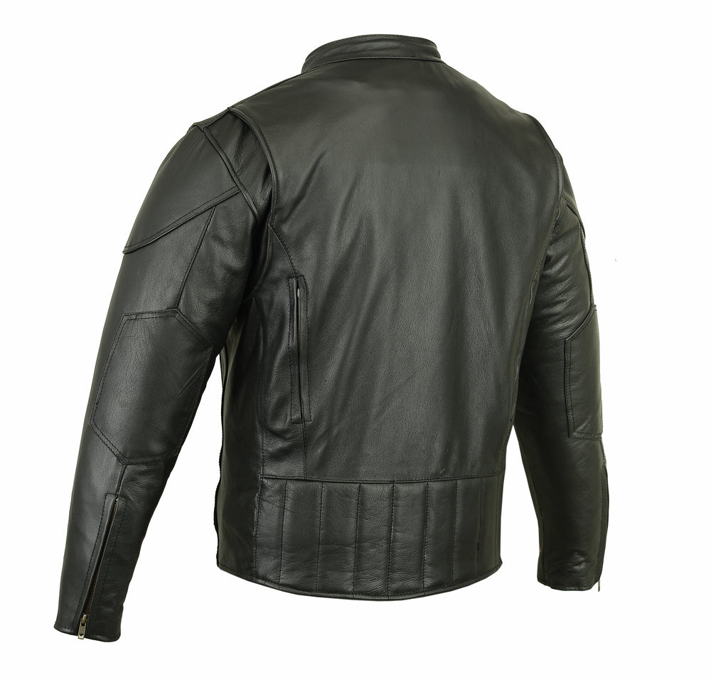 RC779 Men's Vented M/C Jacket w/ Plain Sides
