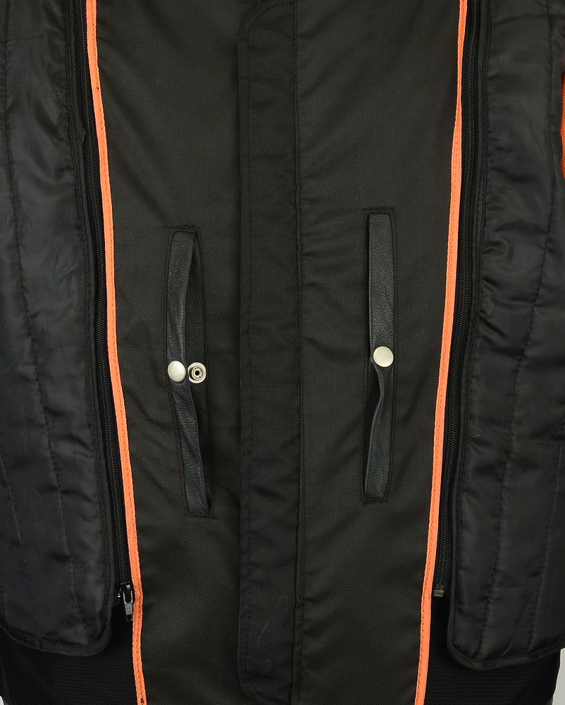 RC779 Men's Vented M/C Jacket w/ Plain Sides