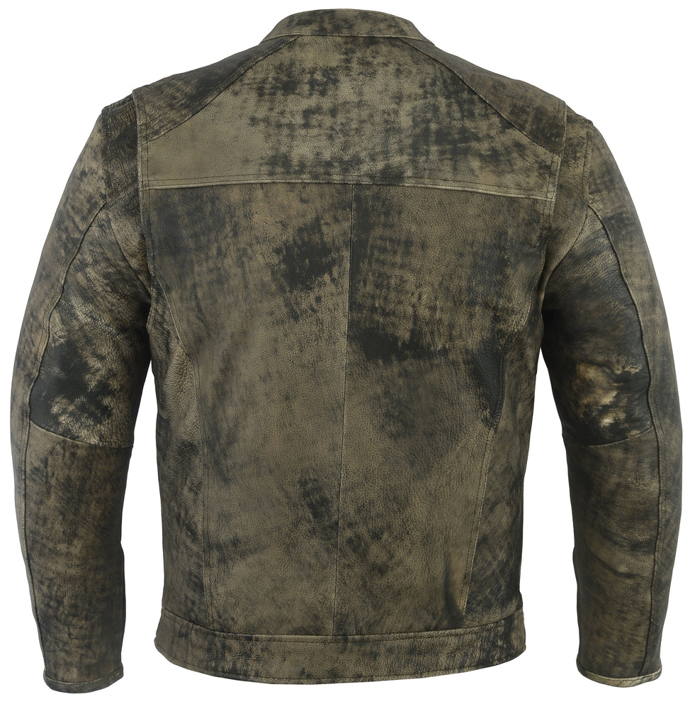 RC736 Men's Antique Brown Cruiser Jacket