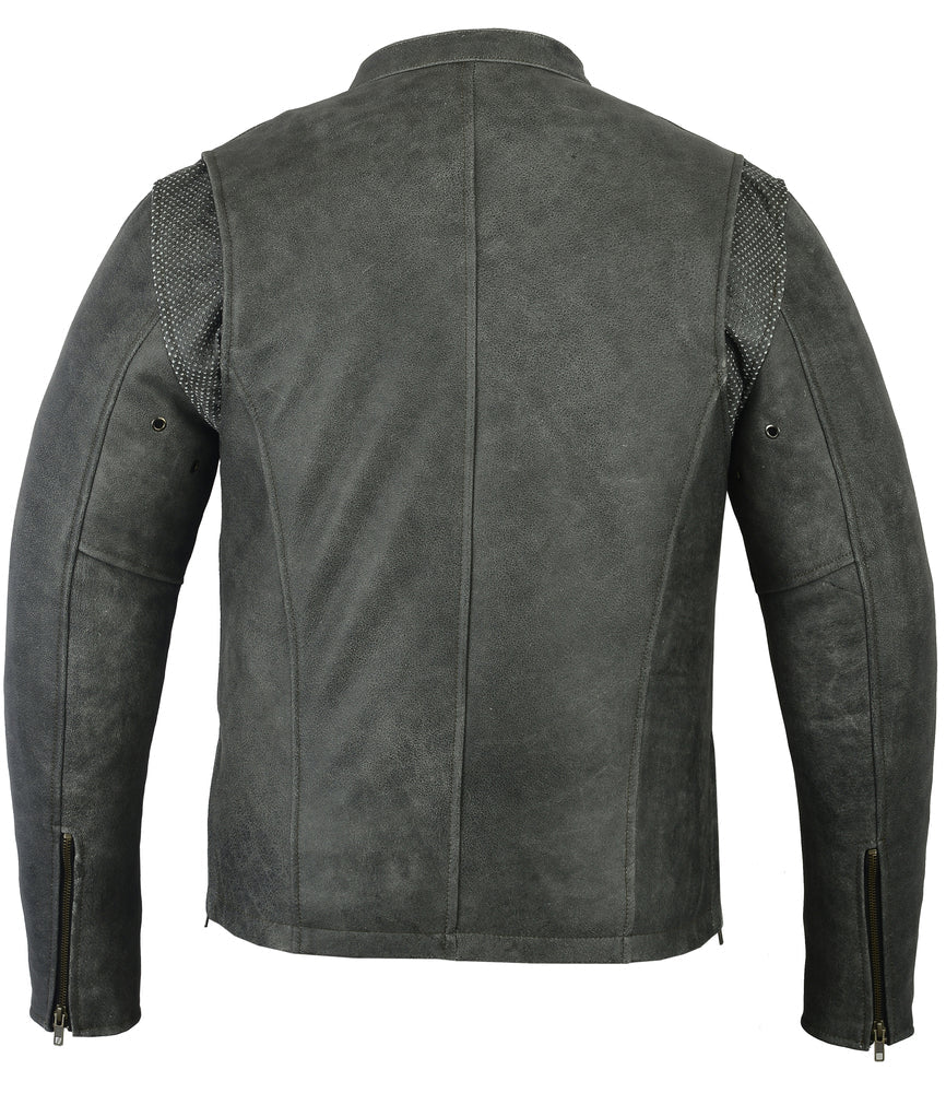 RC709 Men's Sporty Cruiser Jacket (GRAY)