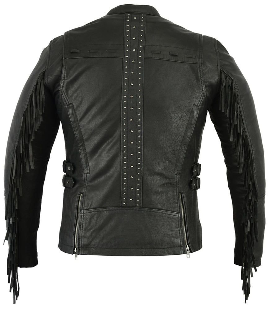 RC880 Women's Stylish Jacket with Fringe
