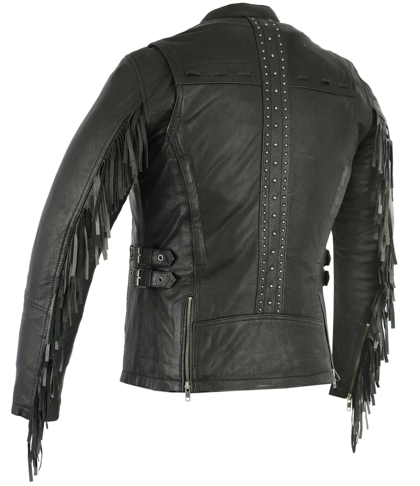RC880 Women's Stylish Jacket with Fringe