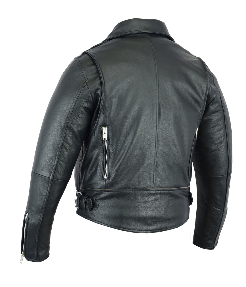 RC737 Men's Modern Full Cut Beltless Biker Jacket