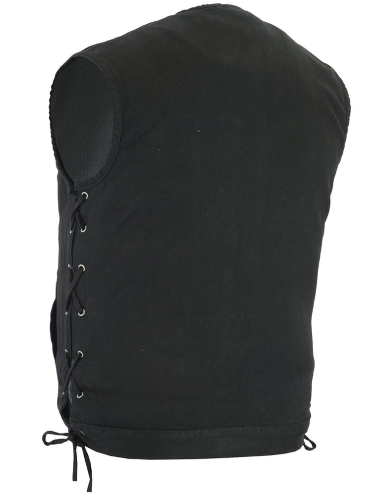 RM978 Denim Material, Upgraded Style Gun Pockets, All black construct