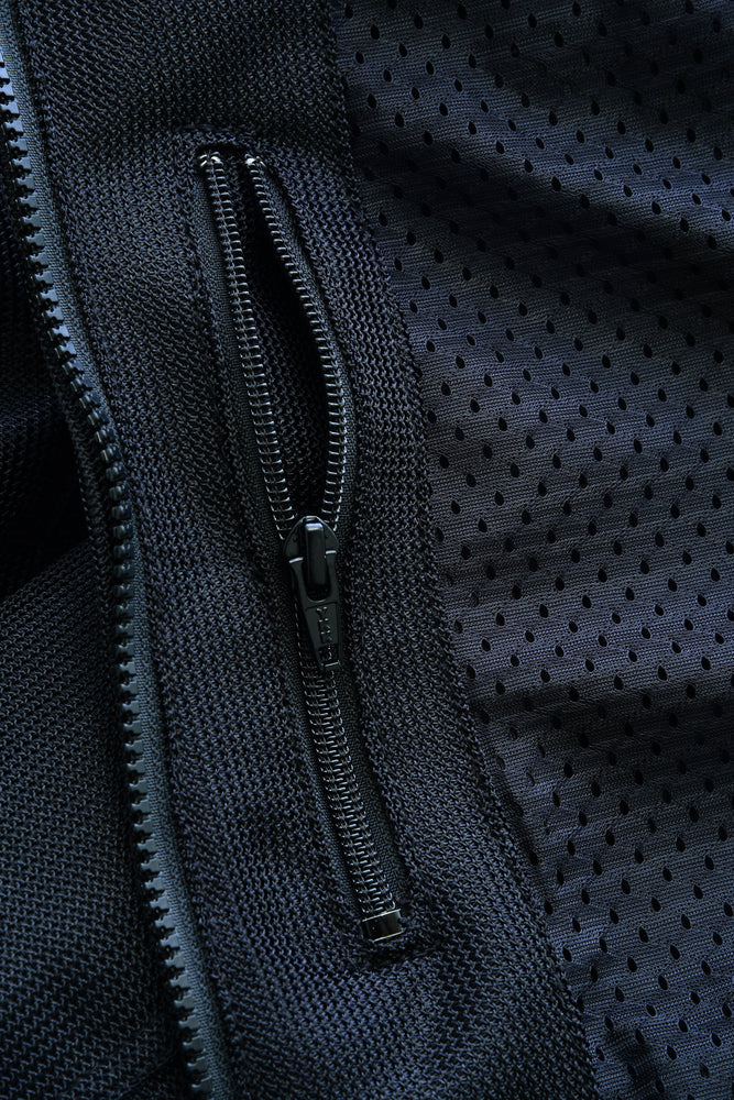 RC827 Women's Mesh 3-in-1 Riding Jacket (Black/Orange)