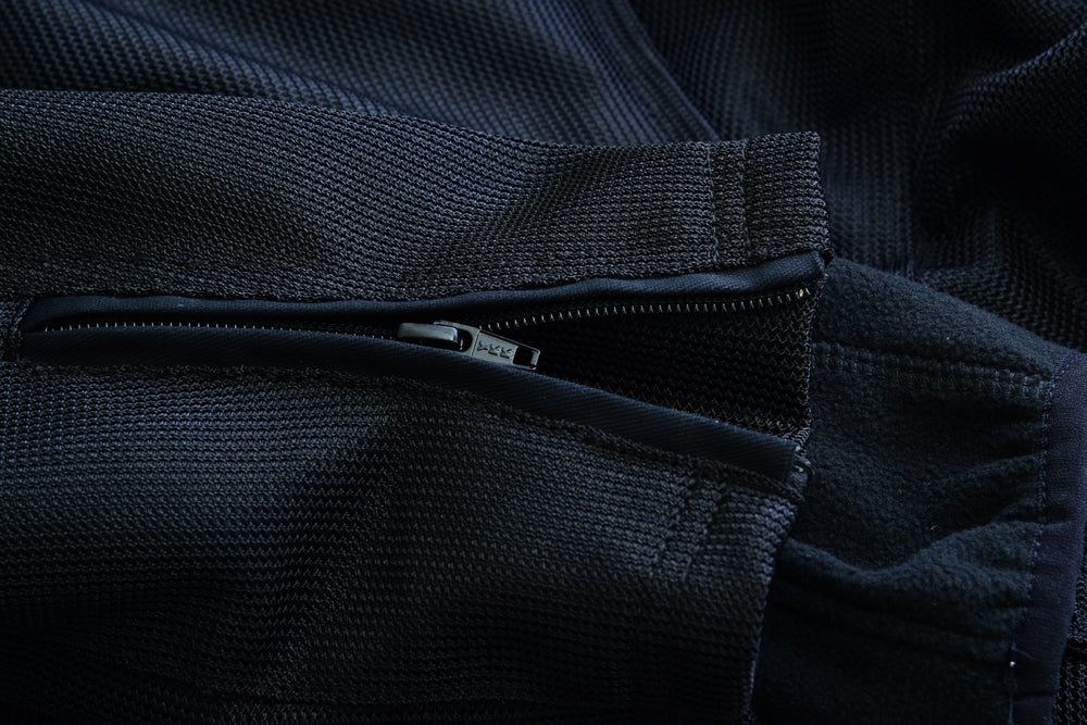 RC827 Women's Mesh 3-in-1 Riding Jacket (Black/Orange)