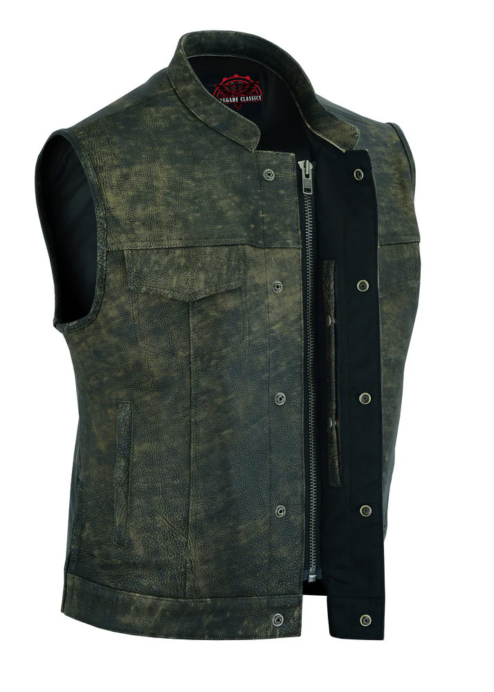 RC108 Men's Conceal Carry Antique Brown Vest