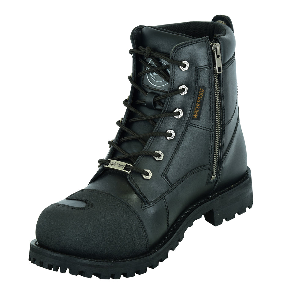 RC9741 Men's Side Zipper Waterproof Ankle Protection Boots