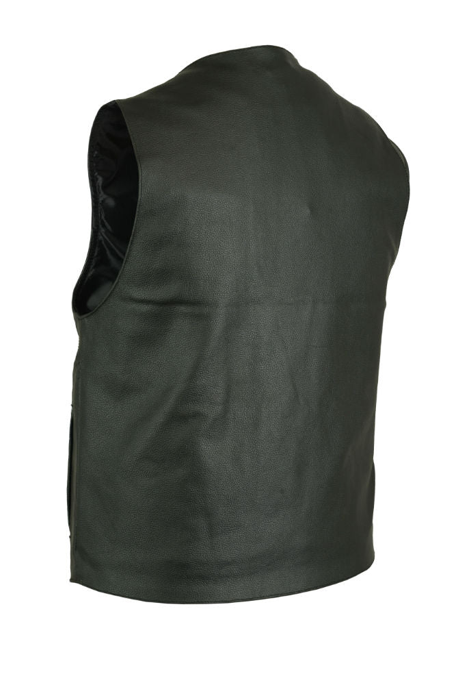RC141 Men's Single Back Panel Concealed Carry Vest (Buffalo Nickel Sn