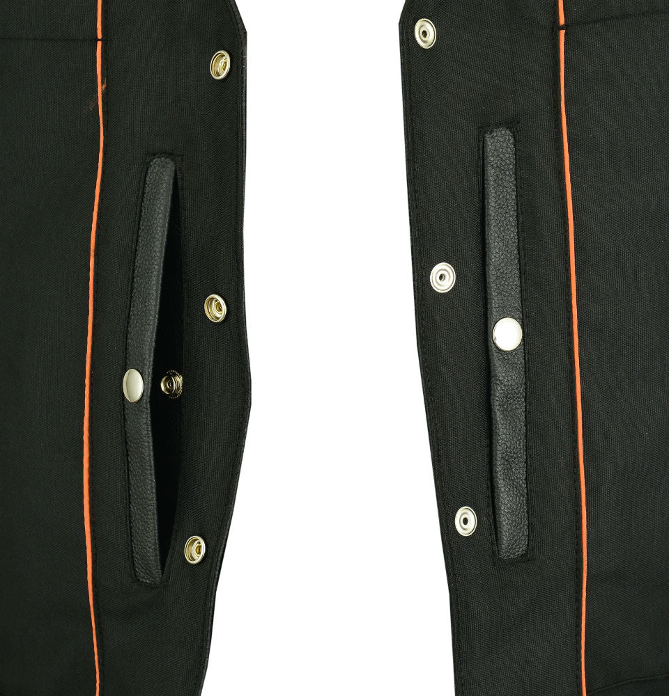 RC141 Men's Single Back Panel Concealed Carry Vest (Buffalo Nickel Sn