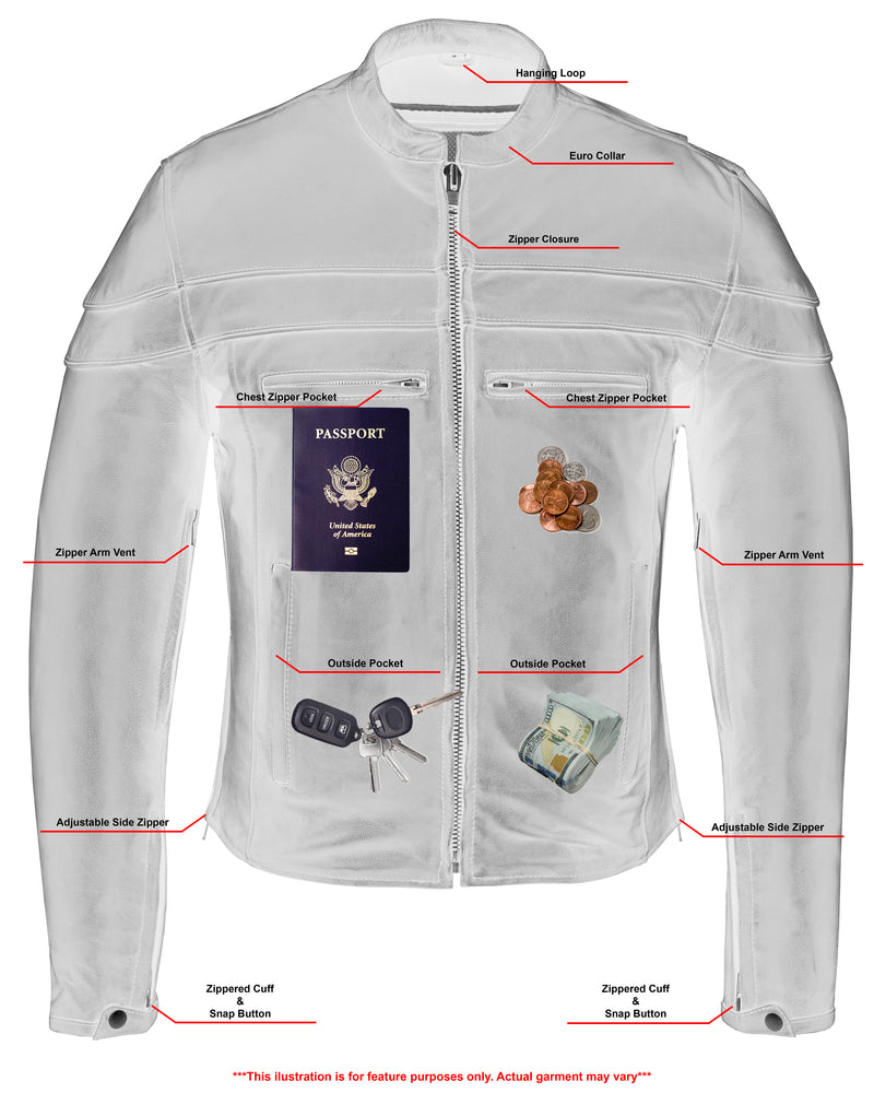 RC701 Men's Sporty Scooter Jacket