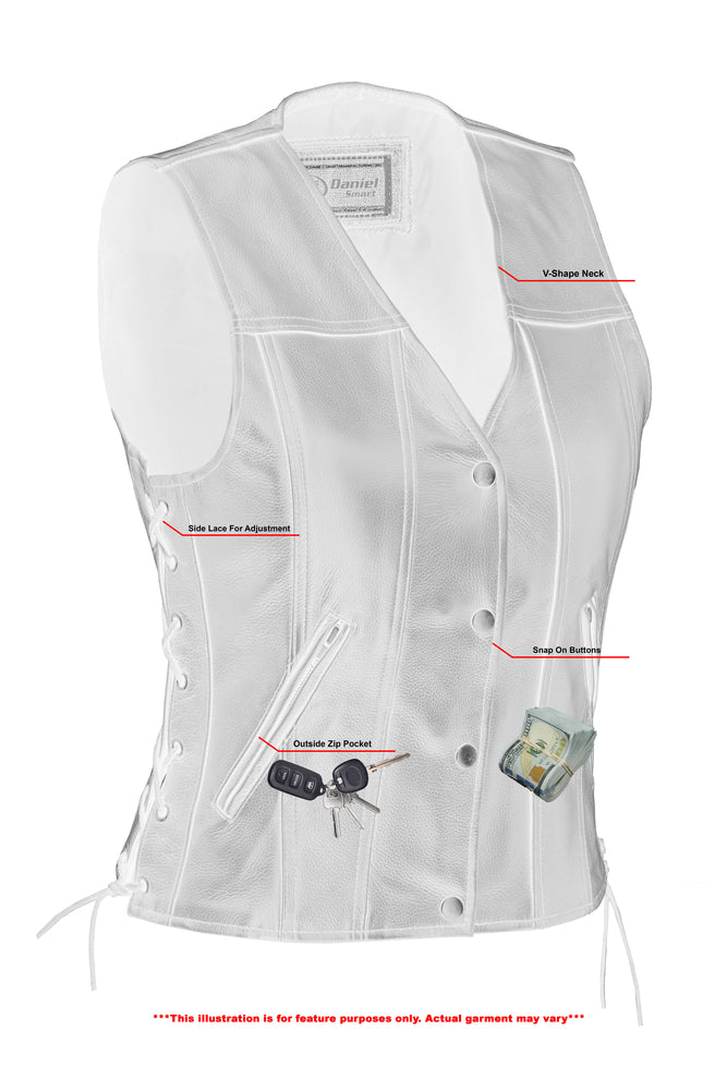 RC205 Women's Single Back Panel Concealed Carry Vest