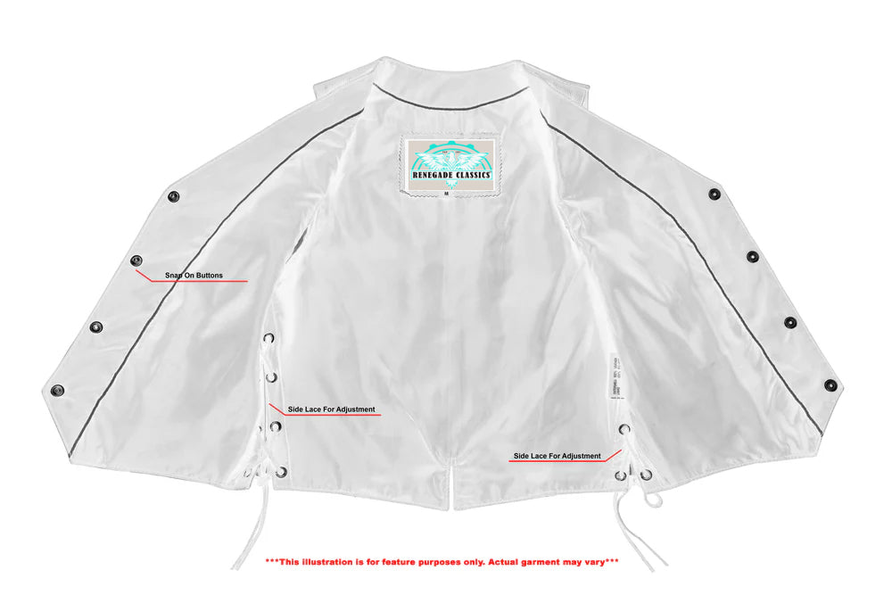 RC222 Women's Braided Vest