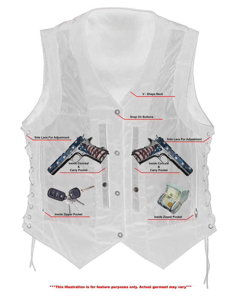 RC201  Women's 6 Pocket Utility Vest