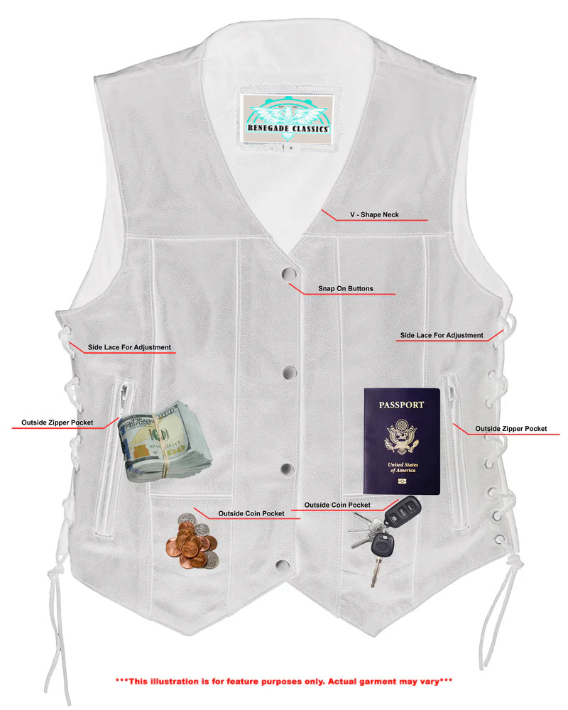 RC201  Women's 6 Pocket Utility Vest