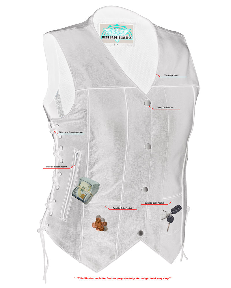 RC201  Women's 6 Pocket Utility Vest