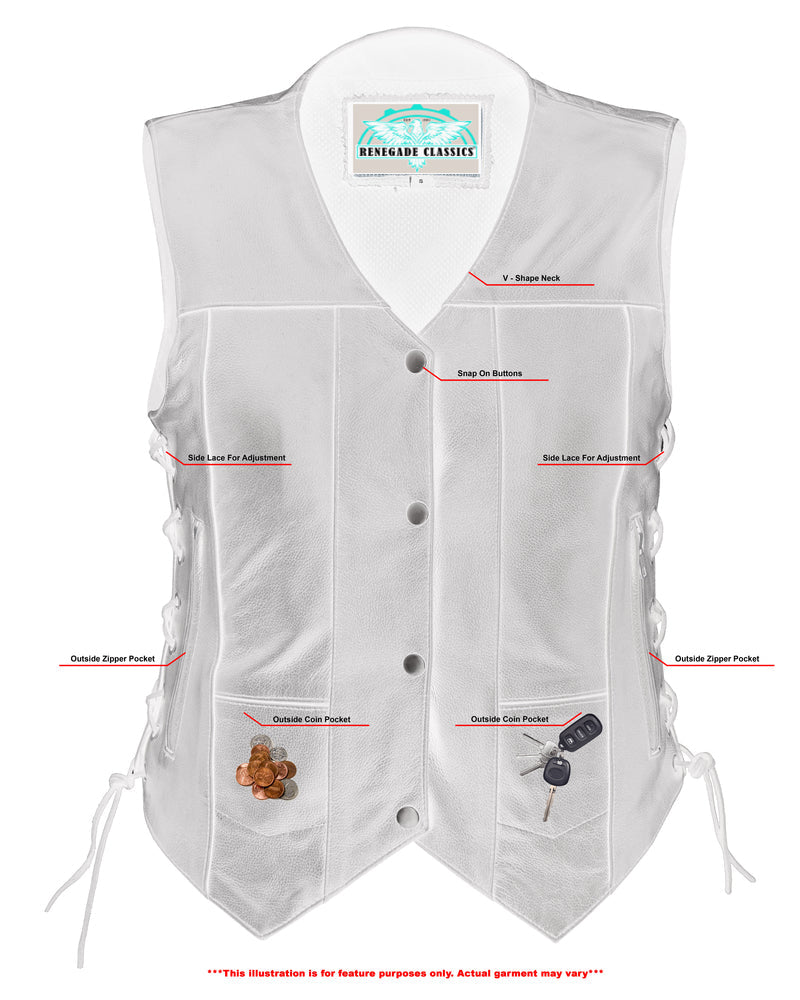 RC201  Women's 6 Pocket Utility Vest